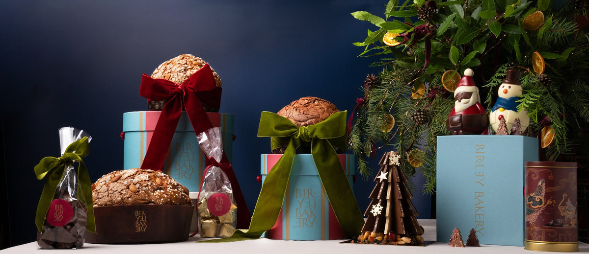 Birley Bakery Christmas panettone and chocolates
