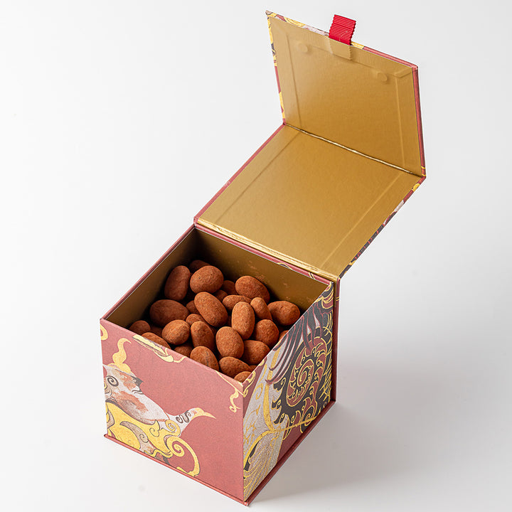 Chocolate Almonds Cube Box (600gr)