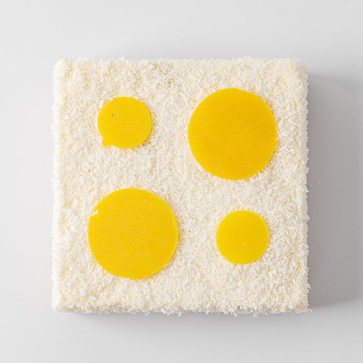 Large Coconut & Mango Cake