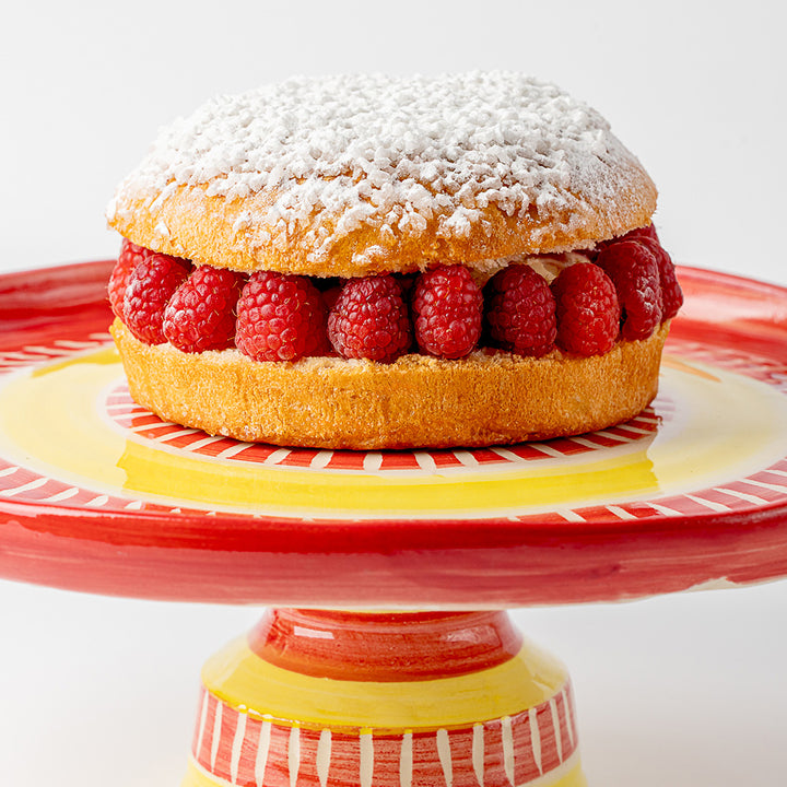 Medium Raspberry Tropezienne