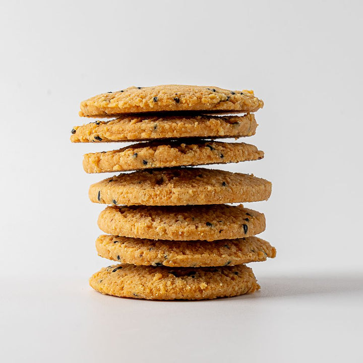 Parmesan & Nigella Seed Sable