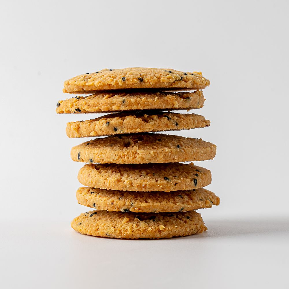 Parmesan & Nigella Seed Sable