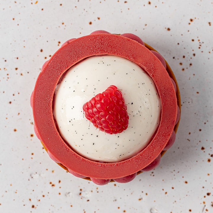 Vanilla & Raspberry Tartlet
