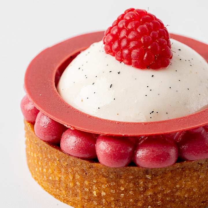 Vanilla & Raspberry Tartlet