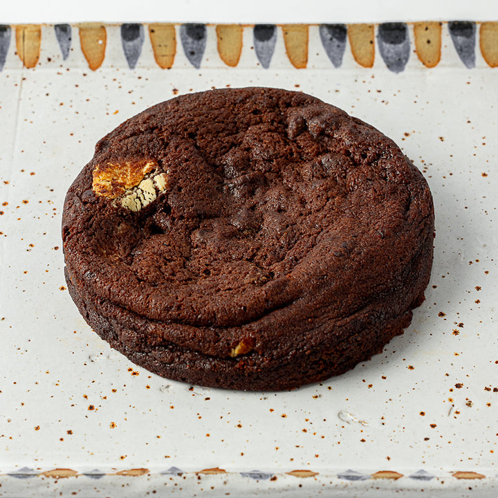 Triple Chocolate Cookie Cake
