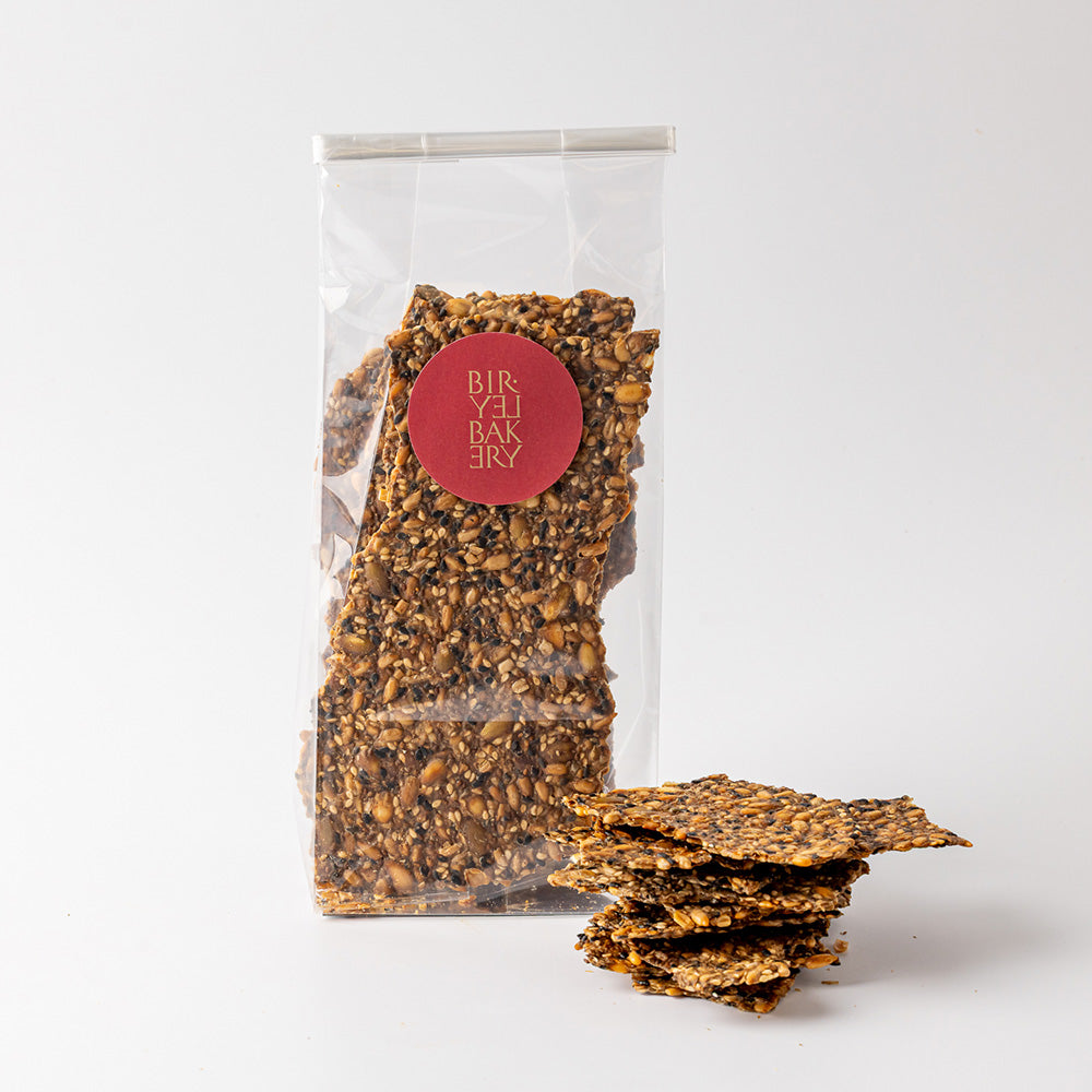 Vegan Seeded Crackers