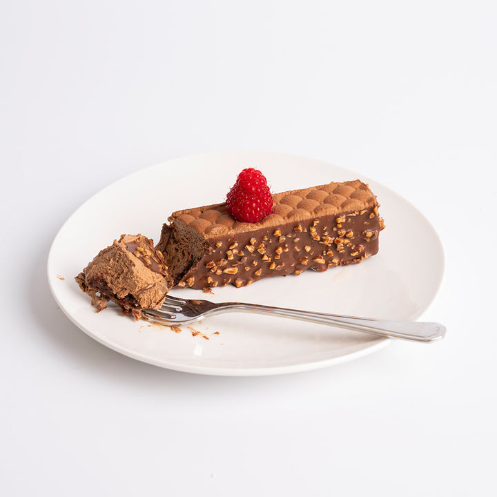 Small Vegan Raspberry & Chocolate Cake