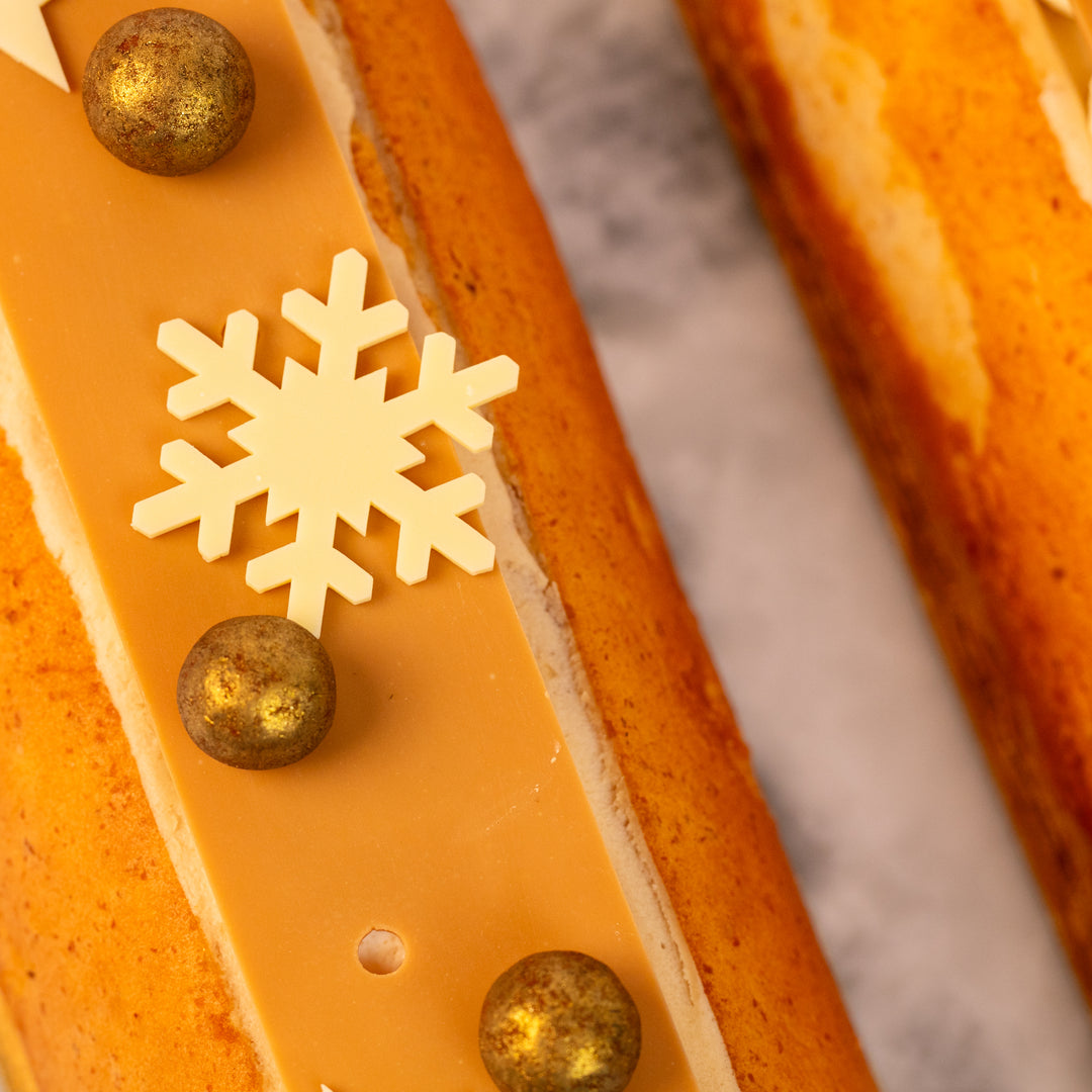 Hazelnut Yule Log for 6