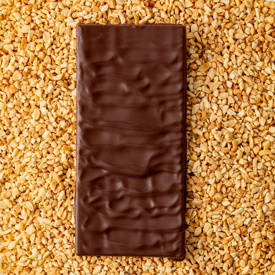 Peanut & Kataifi Dark Chocolate Bar