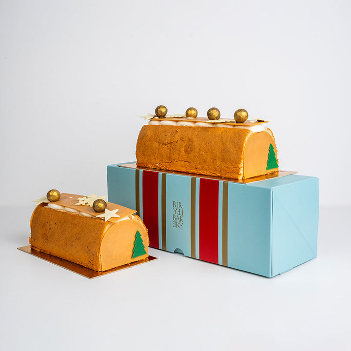 Hazelnut Yule Log for 6