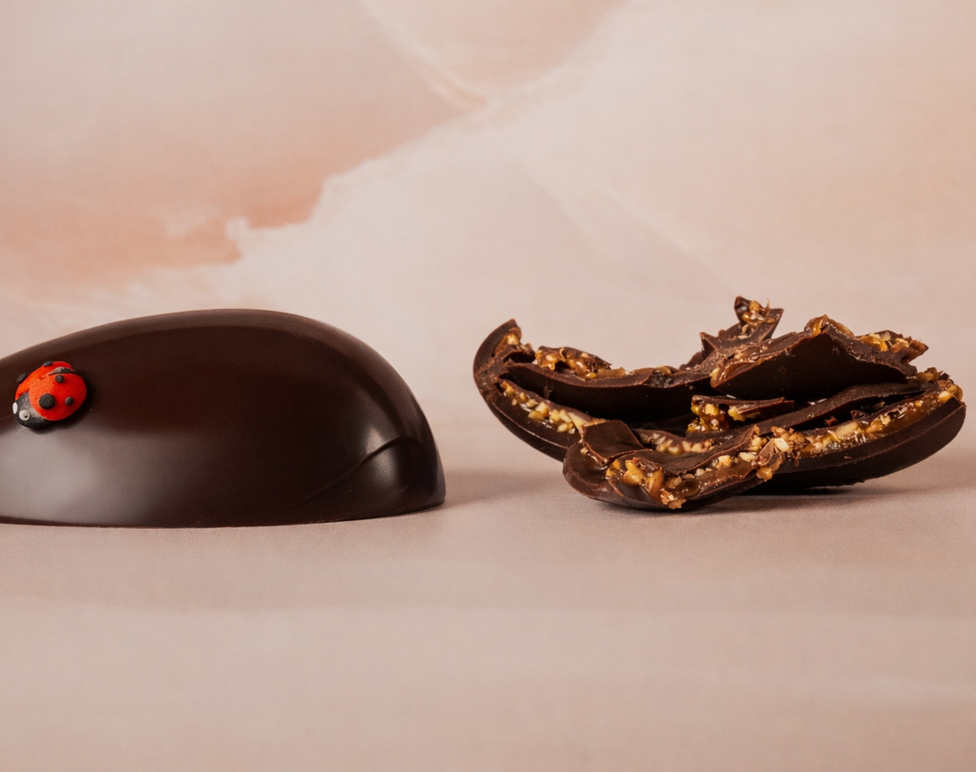 Large Filled Dark Chocolate Egg