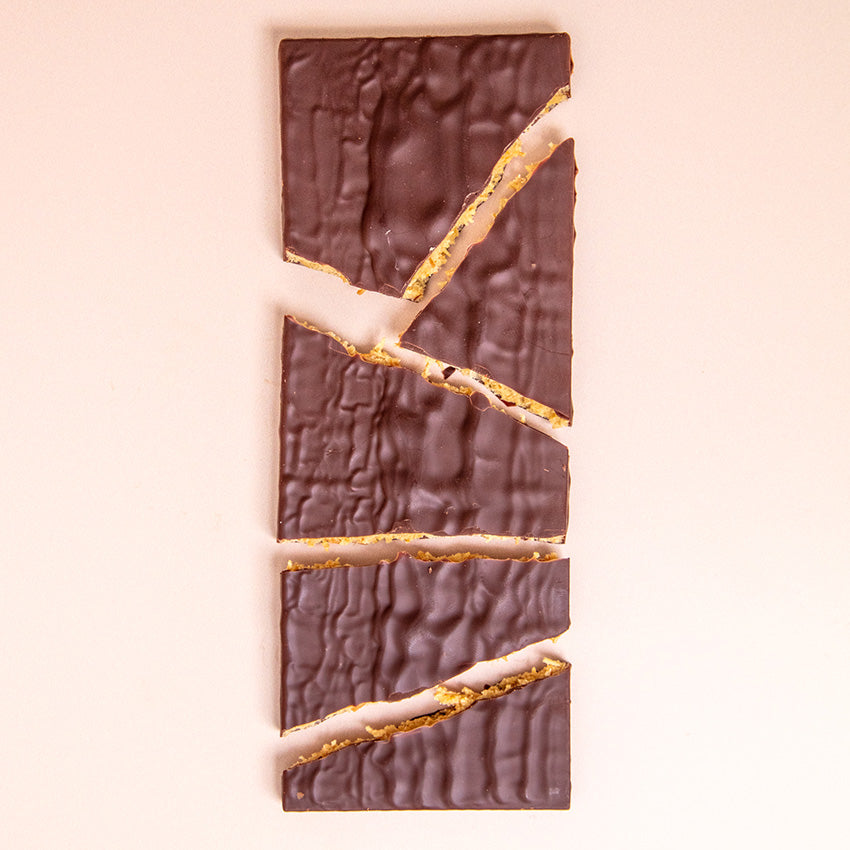 Peanut & Kataifi Dark Chocolate Bar