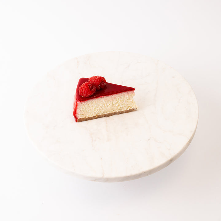 Small Vanilla & Raspberry Cheesecake