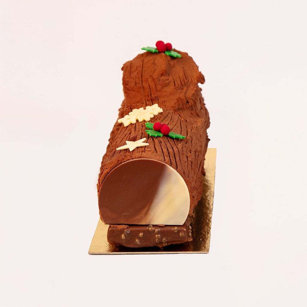 Chocolate & Vanilla Yule Log for 10