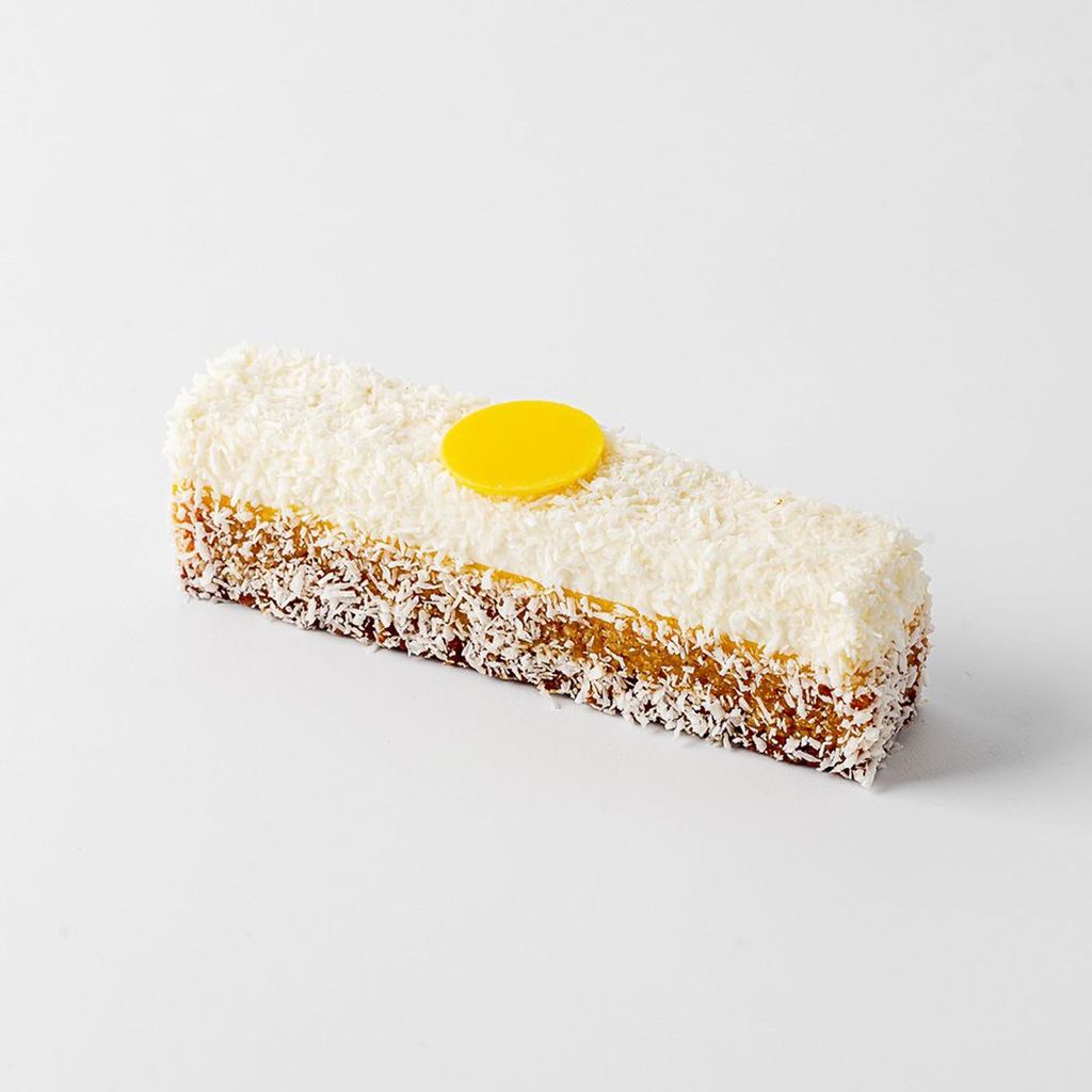 Small Coconut & Mango Cake