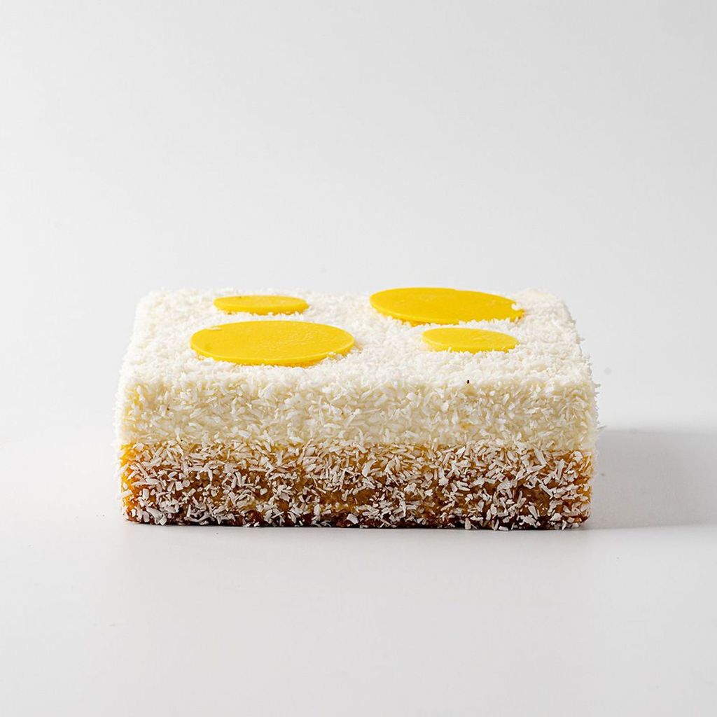 Large Coconut & Mango Cake