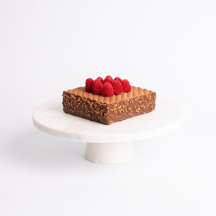 Medium Vegan Raspberry & Chocolate Cake