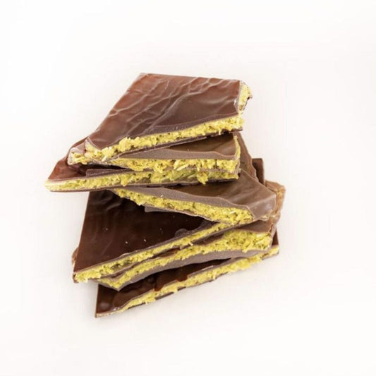 Pistachio & Kataifi Dark Chocolate Bar